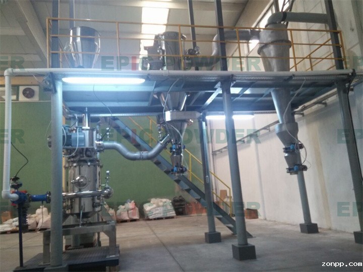 小产量气流磨粉机