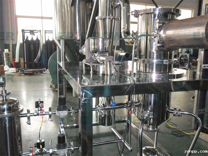 小产量气流磨粉机