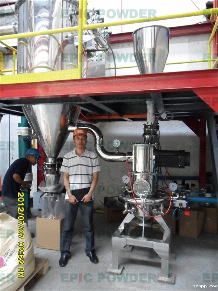 实验型气流磨粉机