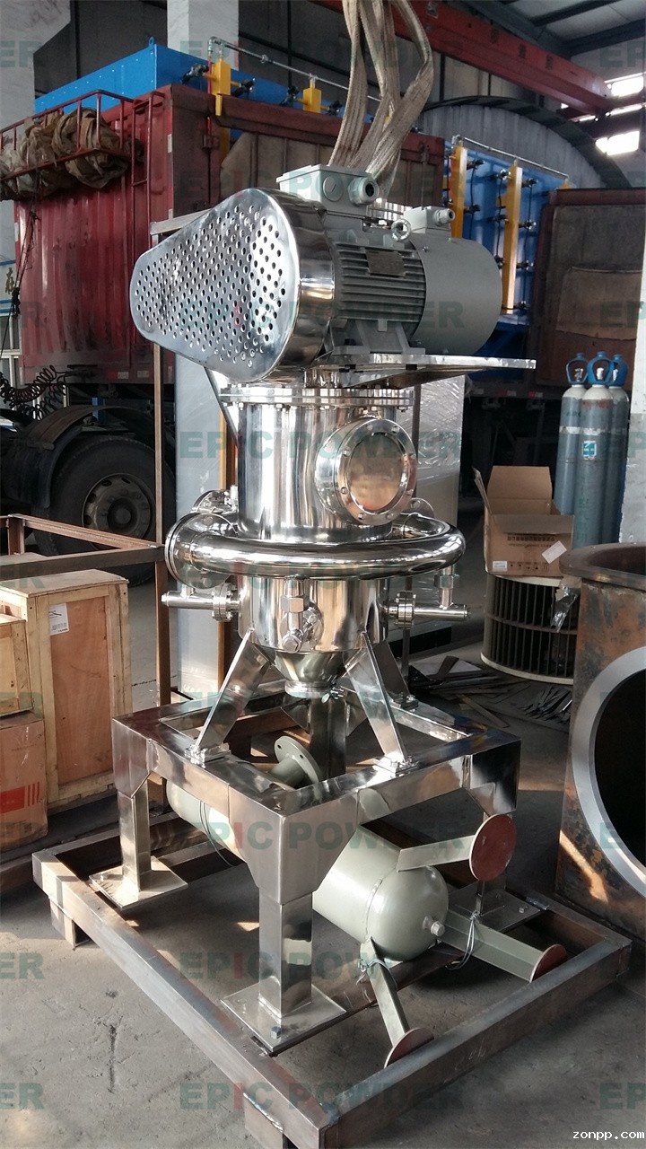实验型对喷式气流磨