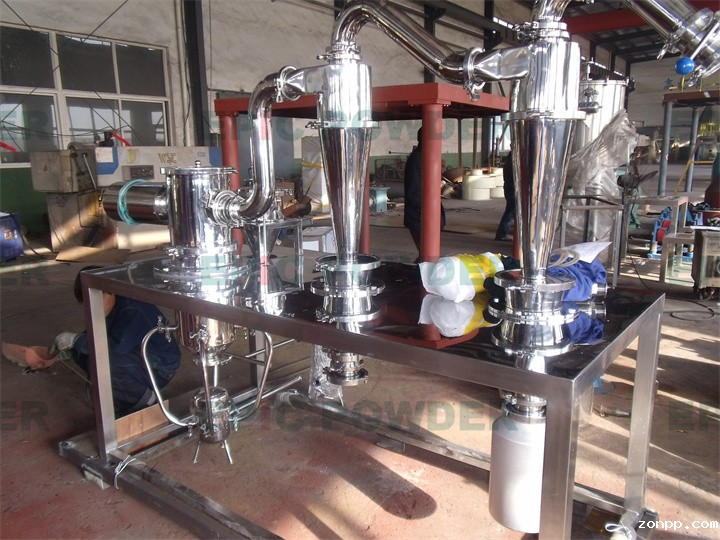 小型扁平式气流磨