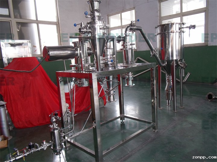 实验型对撞式气流磨